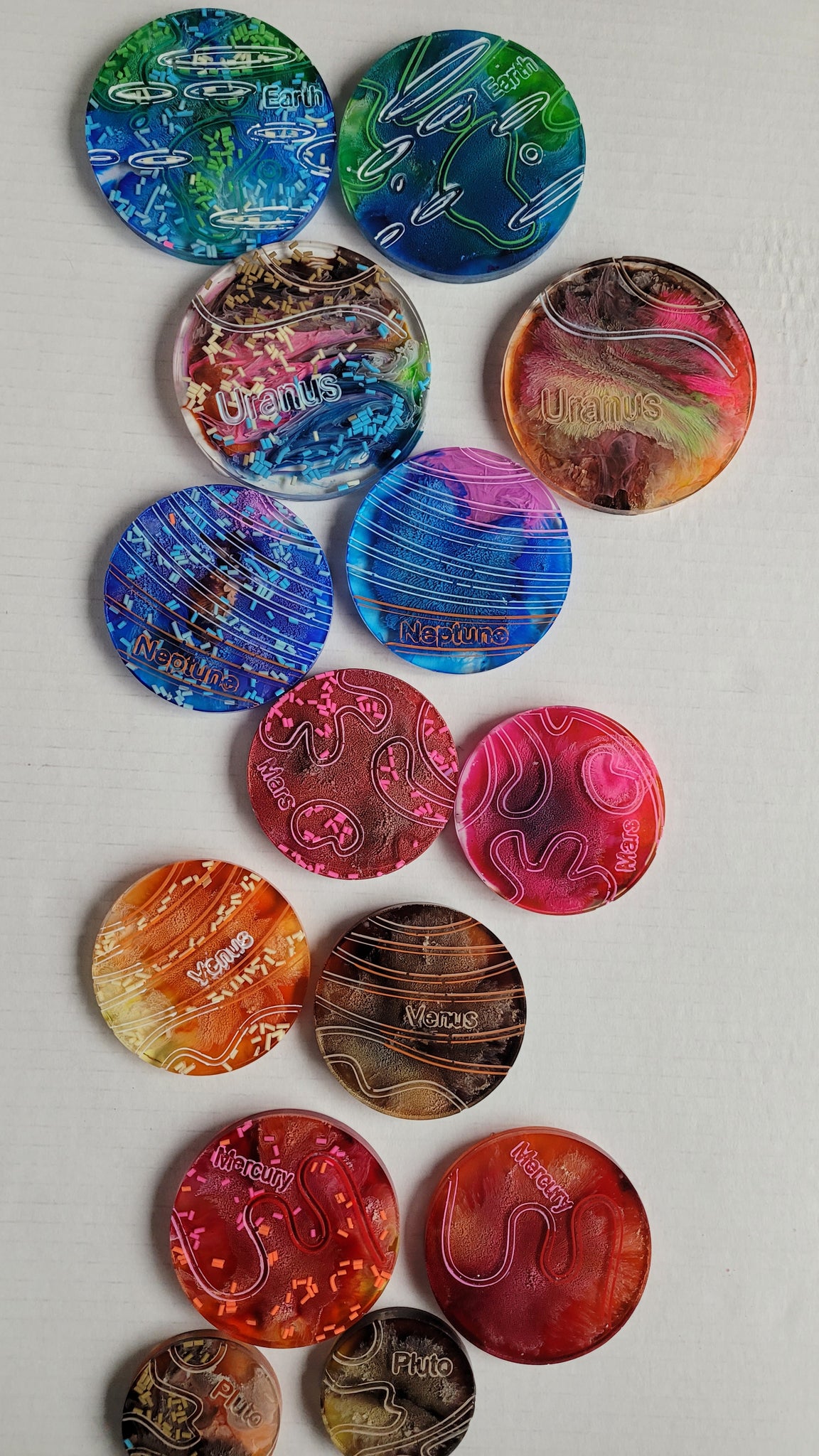 Resin Planets
