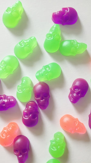 Glow in the Dark Mini skulls