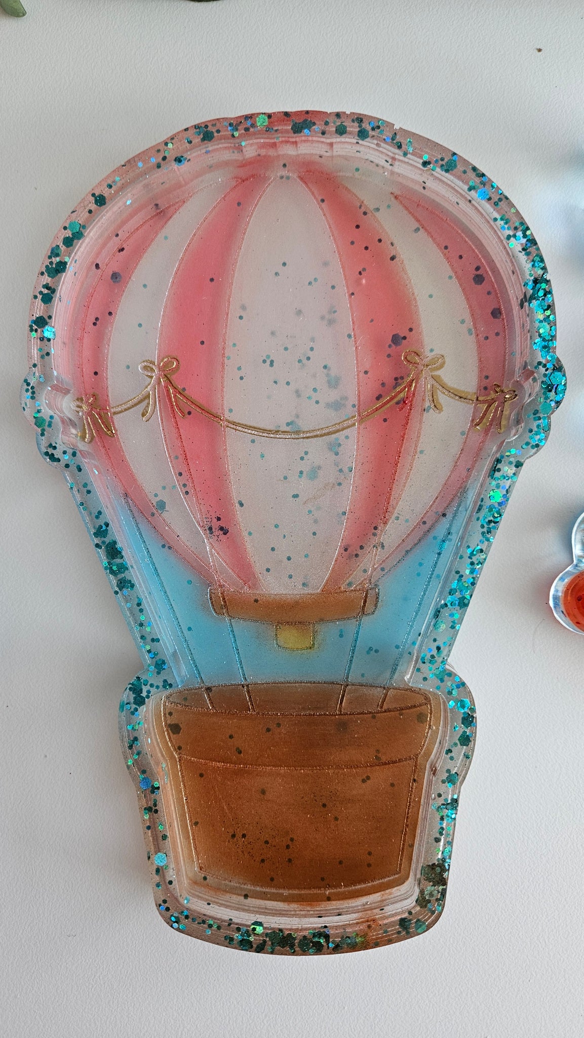 Fall Carnival Hot Air Balloon Tray