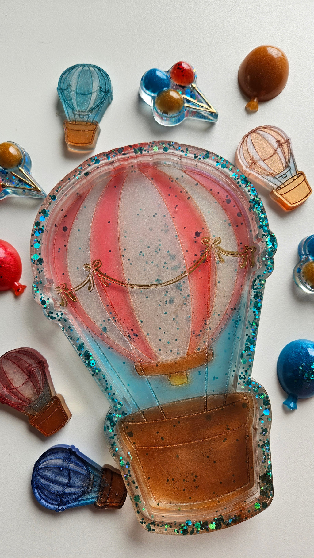 Fall Carnival Hot Air Balloon Tray