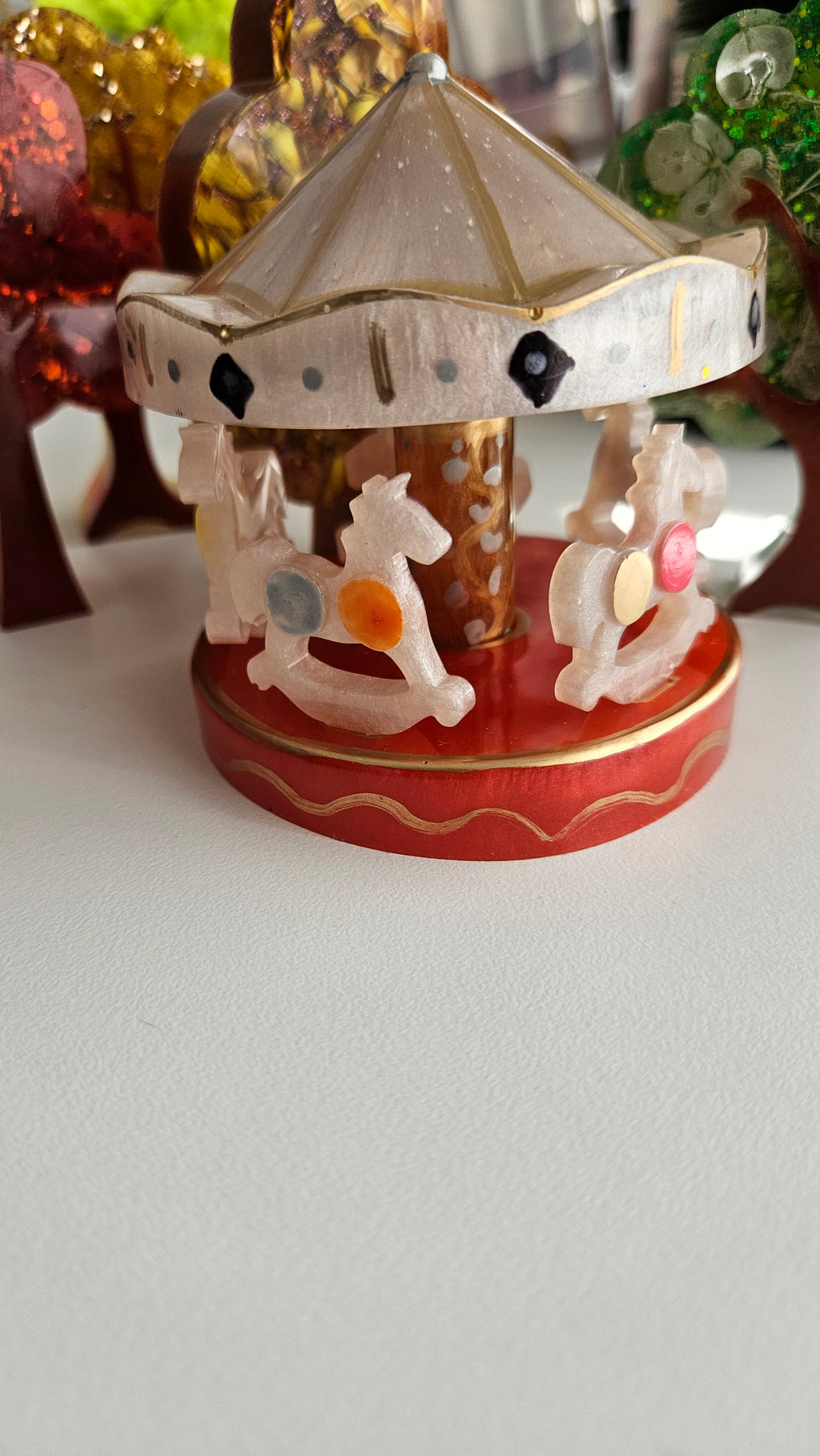 Resin Carnival Carousel