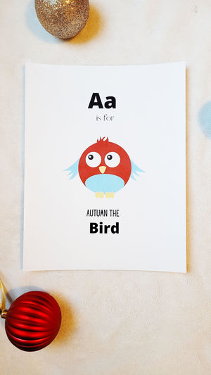 Alphabet Nursery Prints