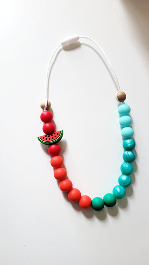 'One in a Melon' Watermelon Necklace