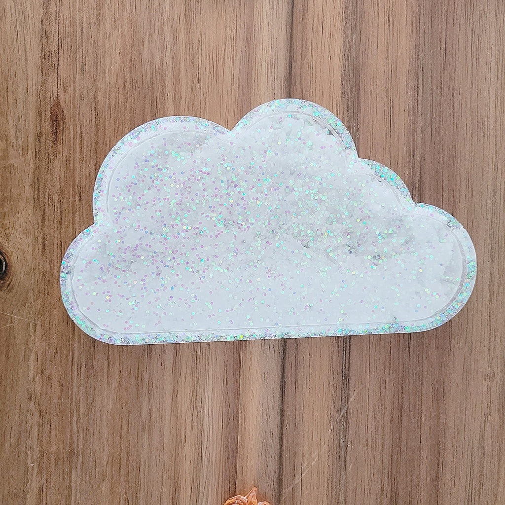 Glitter Cloud Tray- Love, Olive Play